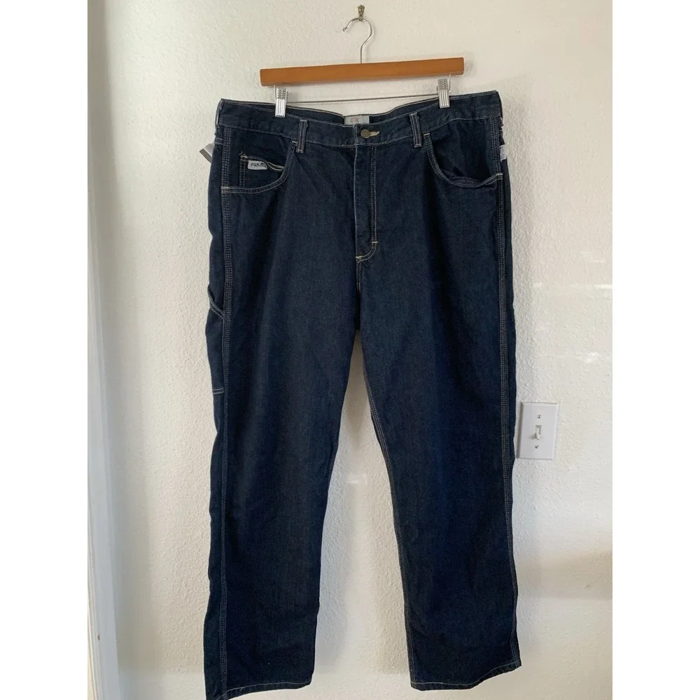 Tyndale FR Jeans Mens 40x30 Flame Resistant F290T‎ Blue Denim -New